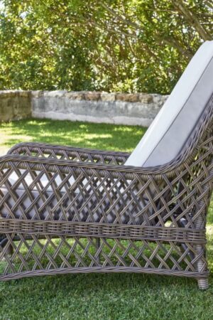 плетёное кресло для кафе ресторана базы отдыха