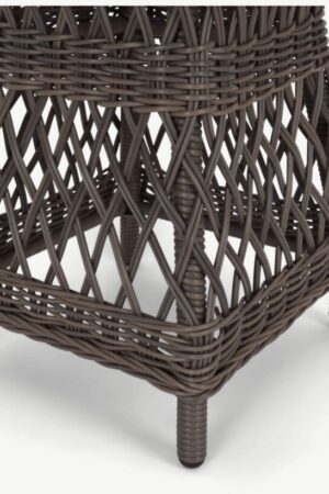 кофейный столик плетеный из ротанга