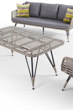 набор мебели плетёной из ротанга для кафе опт