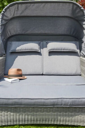 диван трансформер из ротанга для террас Тива