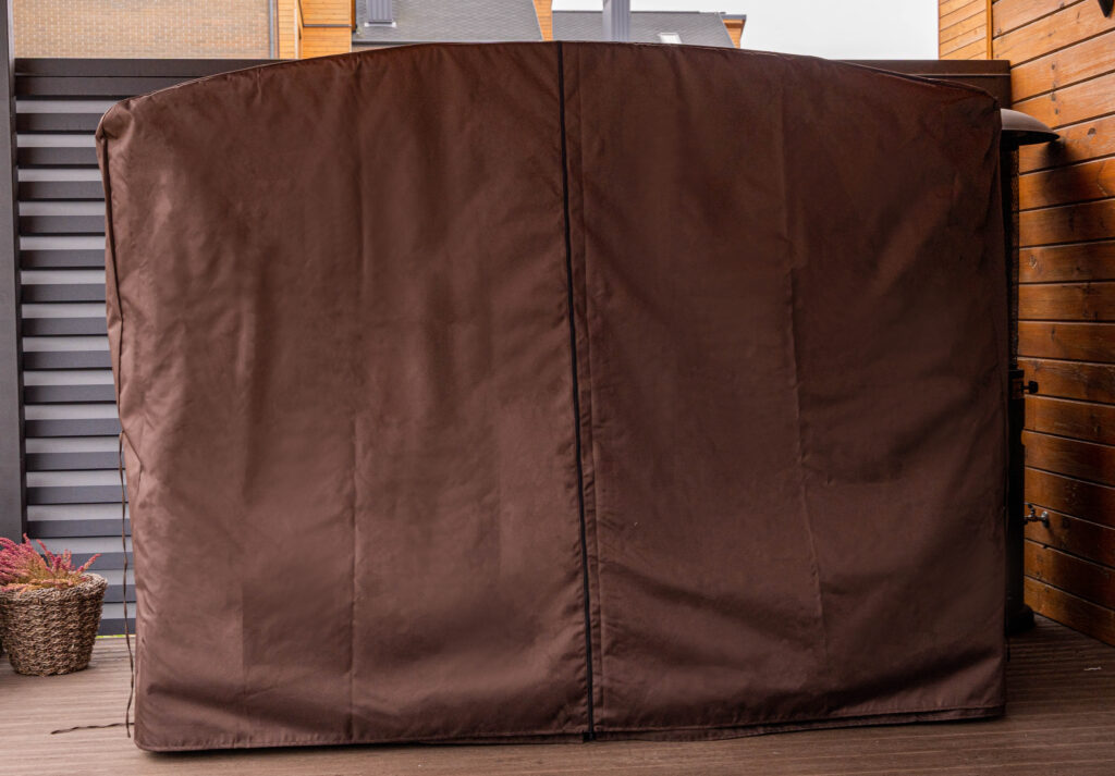 чехол коричневый на качели альваро