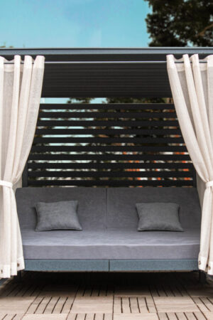 диван уличный лежак шезлонг Немо