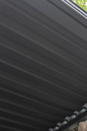 лаунж кровать уличный лежак с крышей Немо