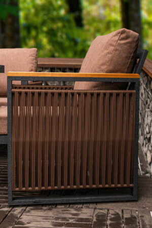 мебель металлическая гудвин коричневый