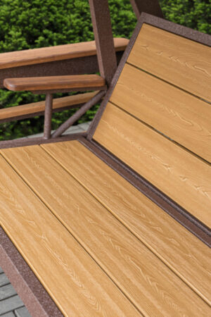 Дачные Качели раскладные с деревянным сиденьем