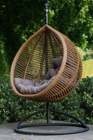 подвесное кресло коричневый кит двухволновой 2026