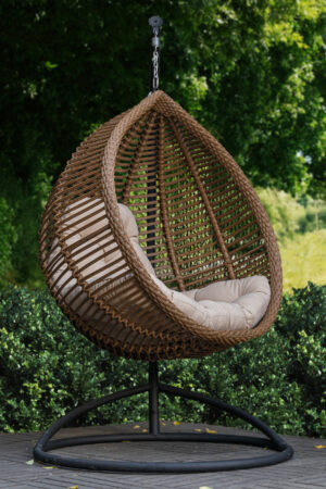 коричневый кресло кокон кит двухволновой