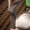 качественное комбинированное плетение ротангом