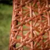 плетение ротангом каштан на кресле гамаке