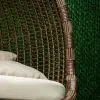 кровать лежак садовый из ротанга лилея