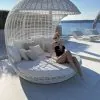 Кровать круглая для бассейна Сфера