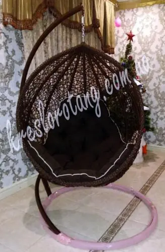 кресло подвесное Веста шоколад